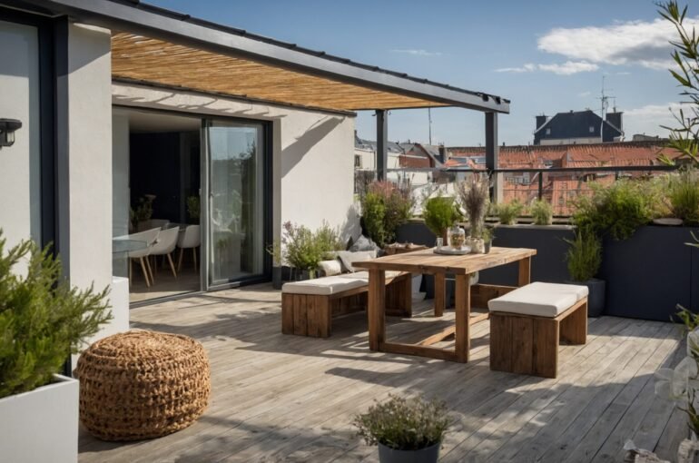 10 Idées Inspirantes pour un Aménagement de Terrasse Cosy et Fonctionnel
