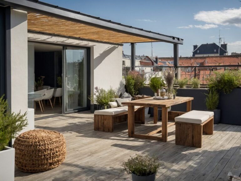 10 Idées Inspirantes pour un Aménagement de Terrasse Cosy et Fonctionnel