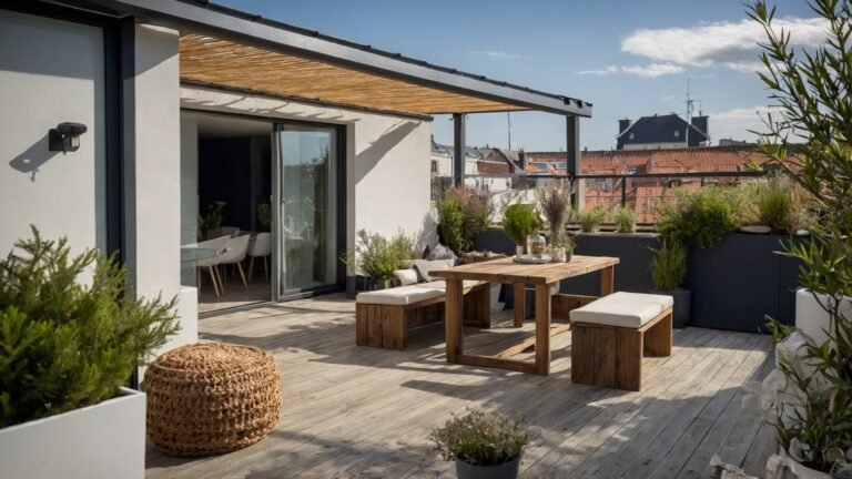 Gaetan-paysagiste-conseil - 10 Idées Inspirantes pour un Aménagement de Terrasse Cosy et Fonctionnel - Featured Image 1